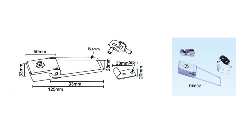Защёлка DK602