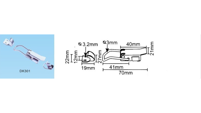 Защёлка DK301