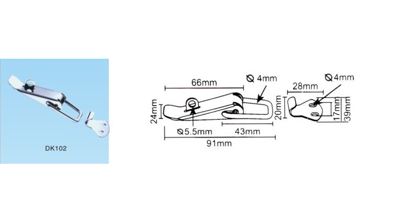 Защёлка DK102