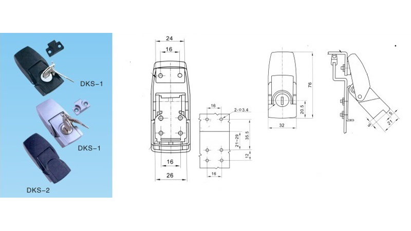 Защёлка DKS-1