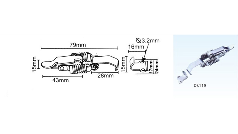 Защёлка DK119