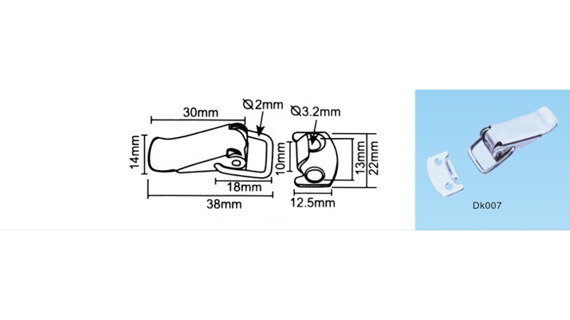 Мини-защёлка DK007