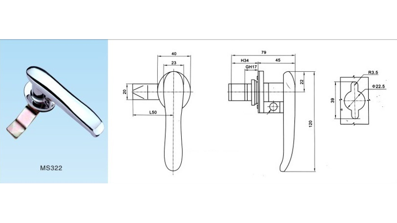 Скоба-ручка LS511-1,2,3,4
