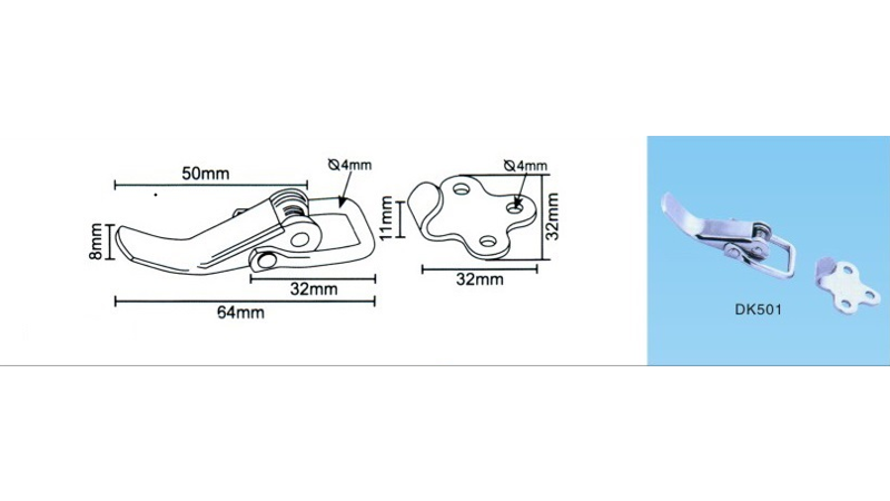 Защёлка DK501